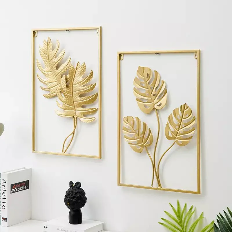 Model Metal Wall Hanging Decoration Luxury Office Mirror Craft Designs Wall Arts